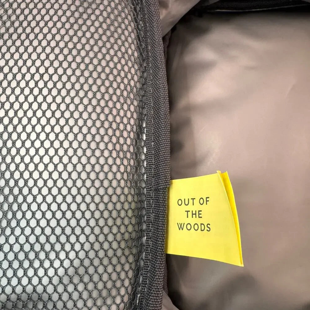 Out of The Woods Lunch Box Tan Supernatural Paper Eco-Friendly Zippered NWOT